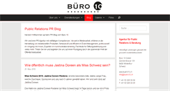 Desktop Screenshot of buero10.ch