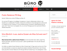 Tablet Screenshot of buero10.ch
